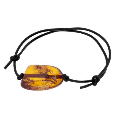 Armband OSTSEE-SCHMUCK "Ostsee-Schmuck Armband Meta Armband Meta", braun, Armbänder, Damen, 19cm, Bernstein, Armband