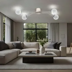 24 Watt LED Decken Lampe Nickel-matt Alu Kugeln Leuchte EGLO 13676