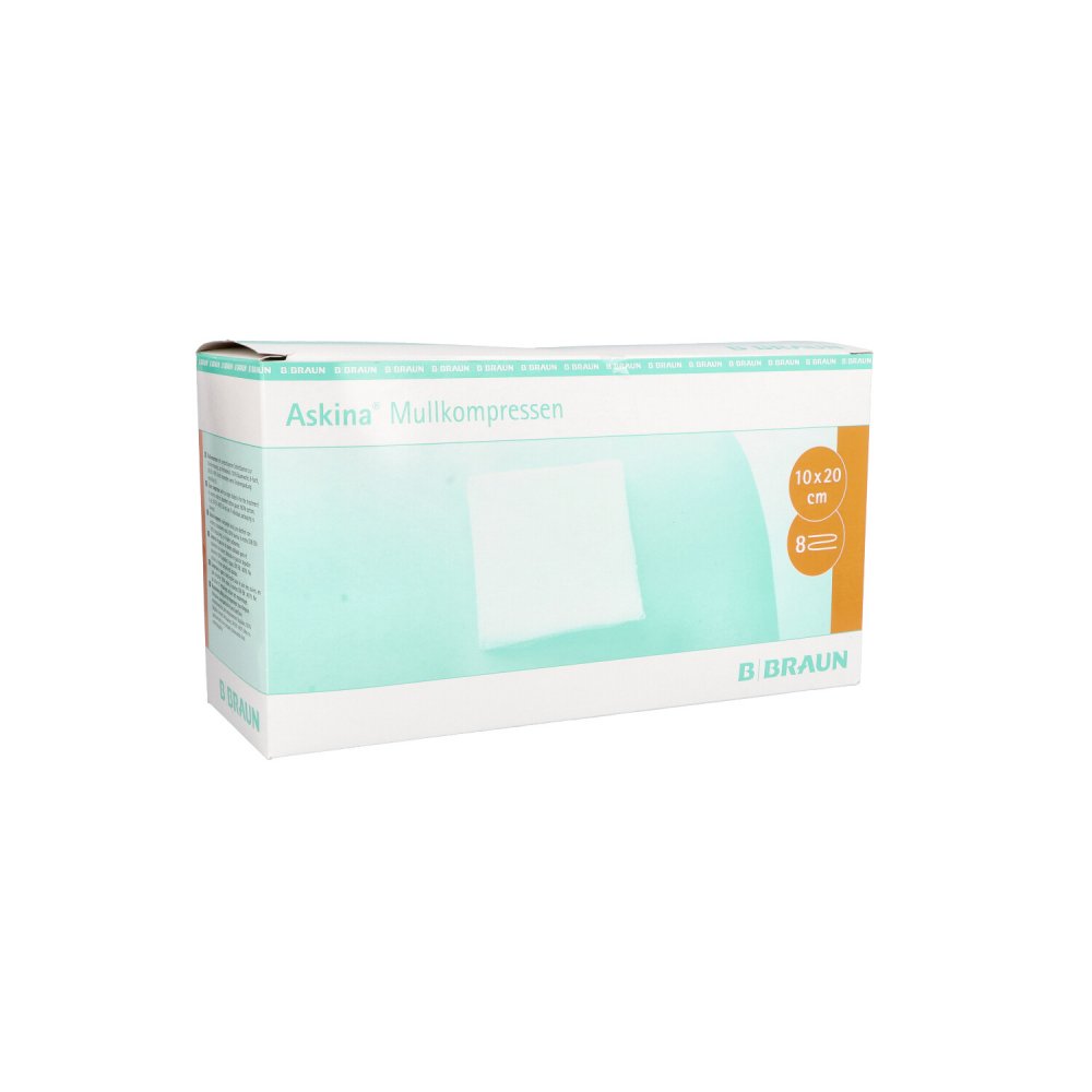 1001 Artikel Medical GmbH Askina Mullkompressen 10x20 cm steril 12735669