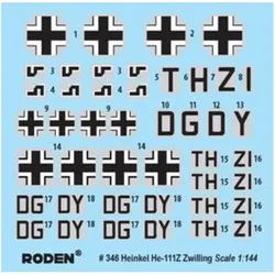 Roden Heinkel He111Z-1 Zwilling