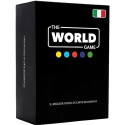 The World Game Gioco di Carte Geografia (Italienisch, 2 - 6 Spieler)
