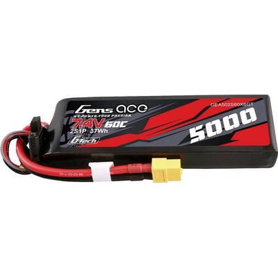 Gens ace Modellbau-Akkupack (LiPo) 7.4V 5000 mAh Block XT60