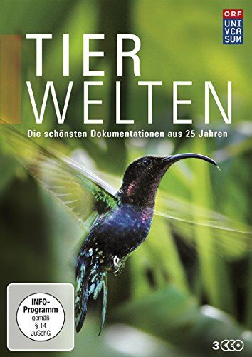 Kurt Mündl - Tierwelten - Die schönsten Dokumentationen aus 25 Jahren (Die DVD-Edition Teil 1, 9 Folgen + Bonus) [3 DVDs] - Preis vom 11.10.2026 15:43:13 h