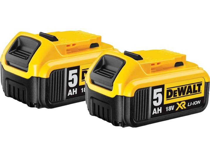 DeWalt DCB184-XJ 18V 5,0 Ah Accu 2-pack