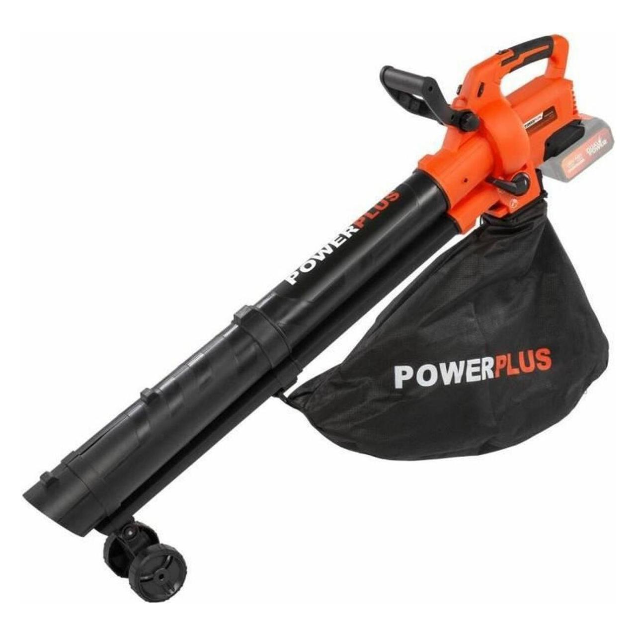 Powerplus Dual Power Laubsauger/-bläser bürstenlos 40V - exkl. Akku und Ladegerät (Akkubetrieb, Laubbläser) (POWDPG75270)