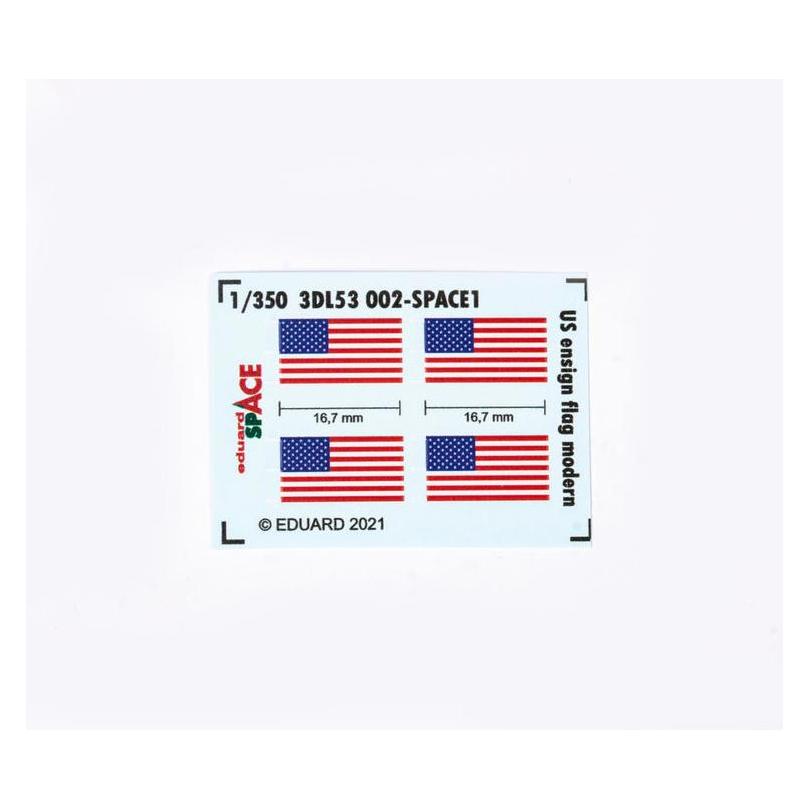 Eduard US ensign flag modern SPACE (3DL53002)