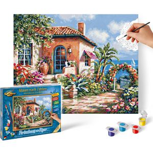 Schipper 609240795 Meisterklasse Klassiker, ab 14 Jahre, Ferienhaus am Meer, 24 x 30 cm