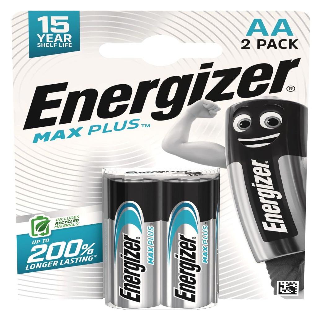 Energizer battery Max Plus Alkaline AA CHP2 (2 Stk., AA, 3000 mAh) (49077830)
