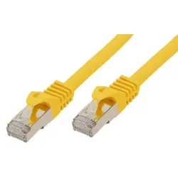 Patchkabel S/FTP Cat.7 gelb 7,5m