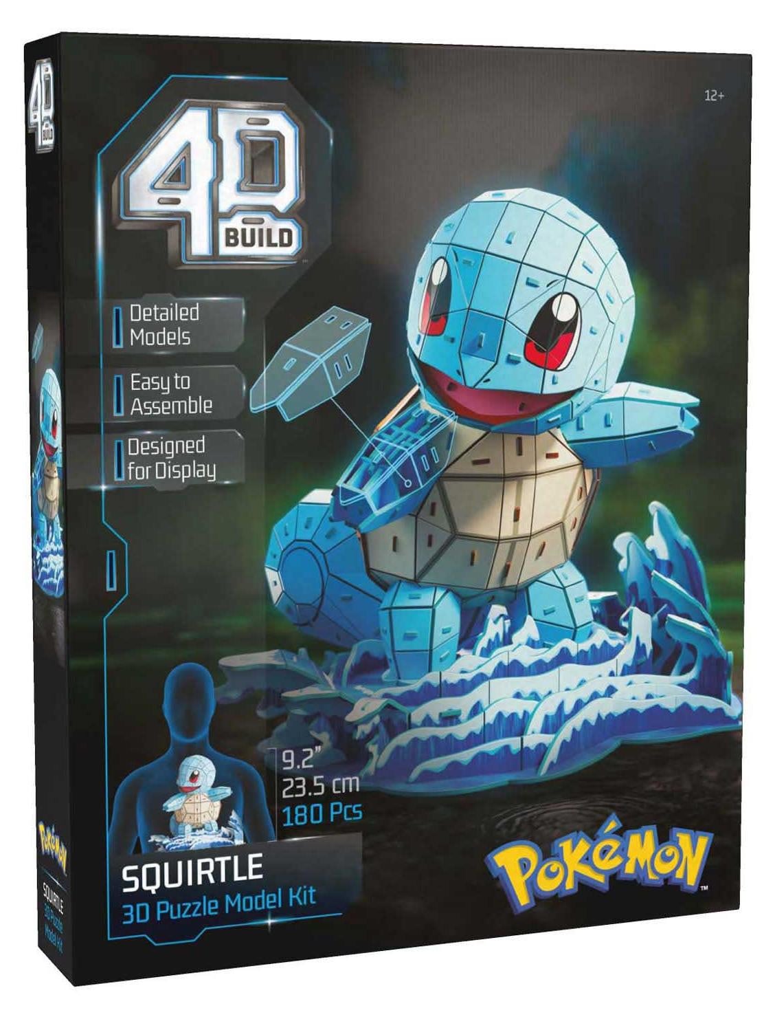 4D BUILD Pokémon Squirtle 3D Puzzel