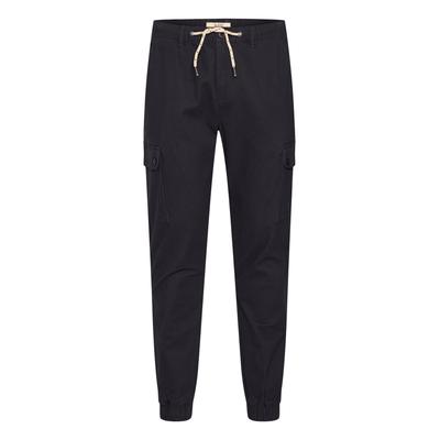 Cargohose BLEND "Cargohose BHSellini", Herren, Gr. 30, Länge 32, schwarz, Obermaterial: 98% Baumwolle CO. 2% Elasthan EL., Hosen Cargohose