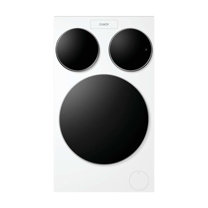 Candy MQD 410CBL9-S wasmachine met drie trommels, 10+1+1 kg, 1330 tpm, energieklasse A