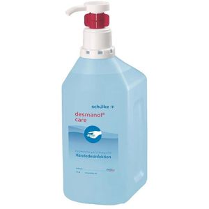 Schülke Desinfektionsmittel desmanol pure hyclick, Hände-Schnelldesinfektion mit Hautpflege+, 1 Liter