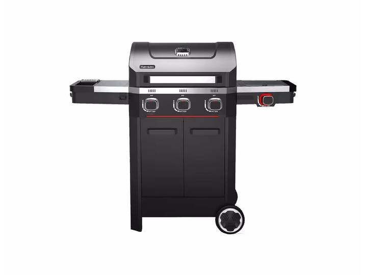 Hamson Mercury 3+1 Brenner schwarz Gasgrill