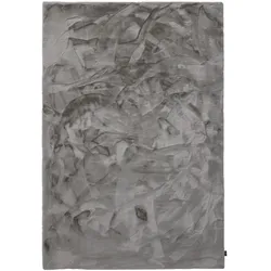 benuta Finest Hochflor Shaggyteppich Fine Grau 160x230 cm - Hochflor Teppich für Wohnzimmer