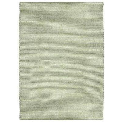 Teppich PAD "SNAP", grün, B:140cm H:5mm L:200cm, Baumwolle, Wolle, Teppiche, Teppich, handgewebt, reine Wolle, meliert, gestreift, Wohnzimmer