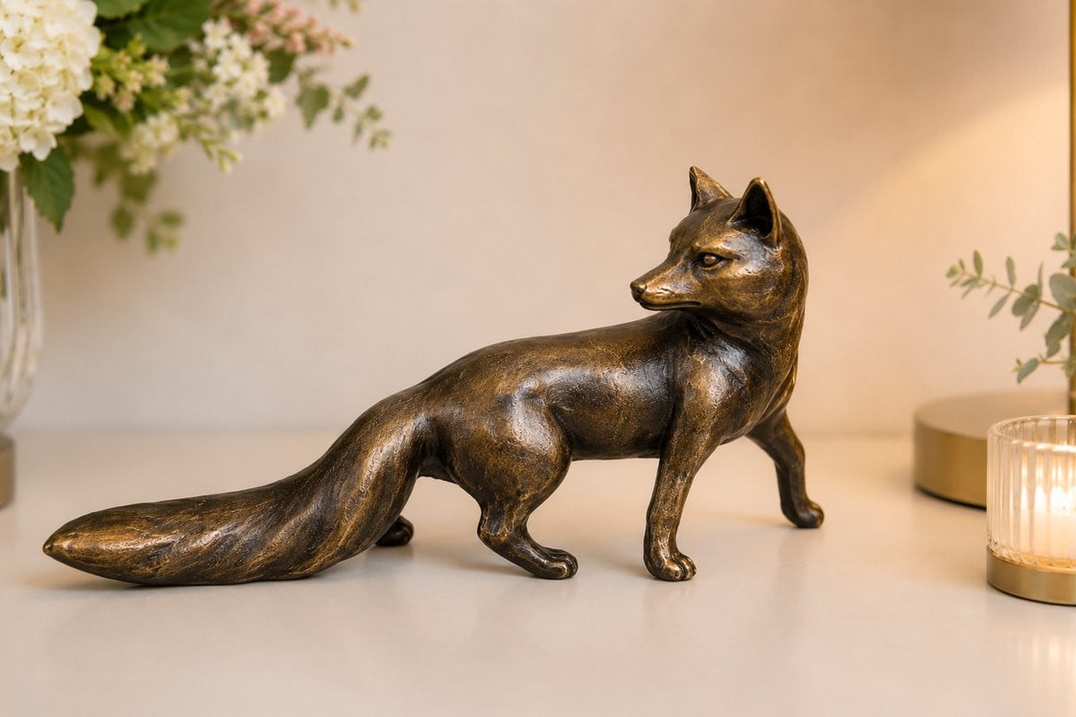 VOS Bronzen dierenbeeld voor op tafel