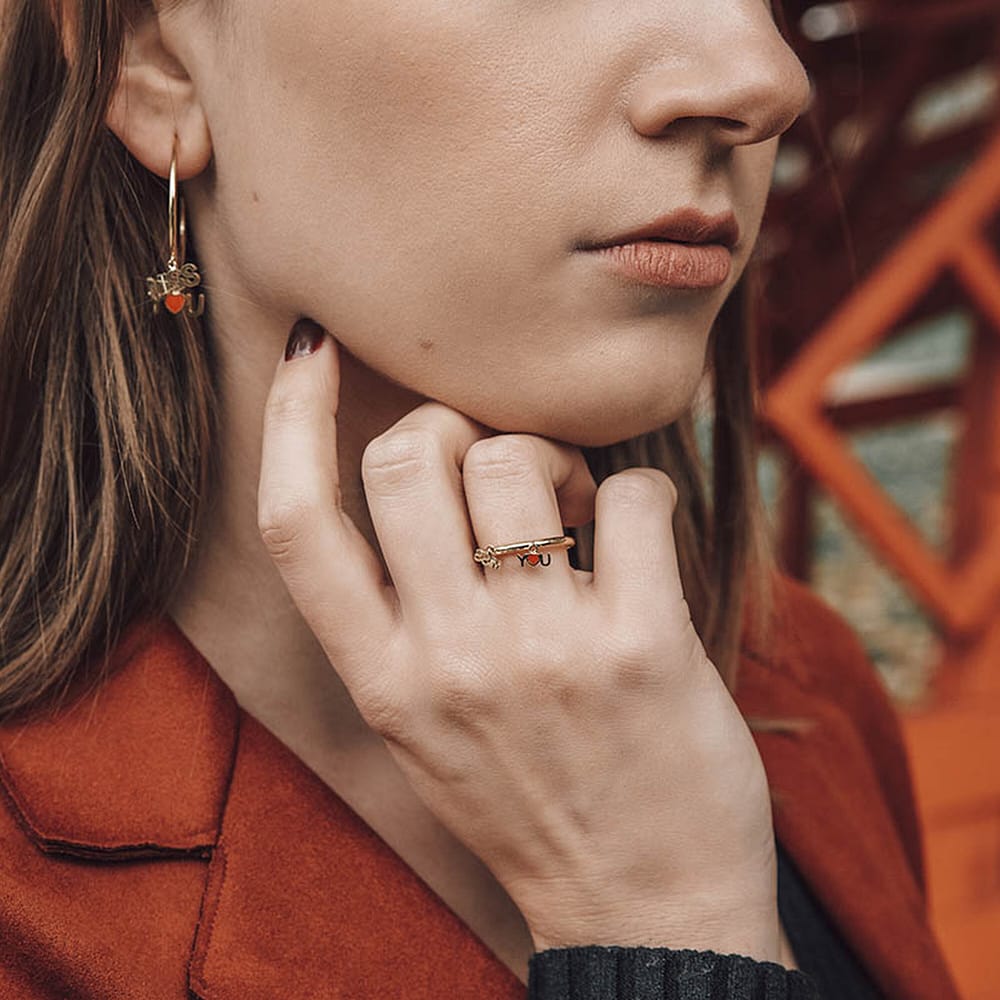 Bague Cleor - Hsr-22662g_52 Femme