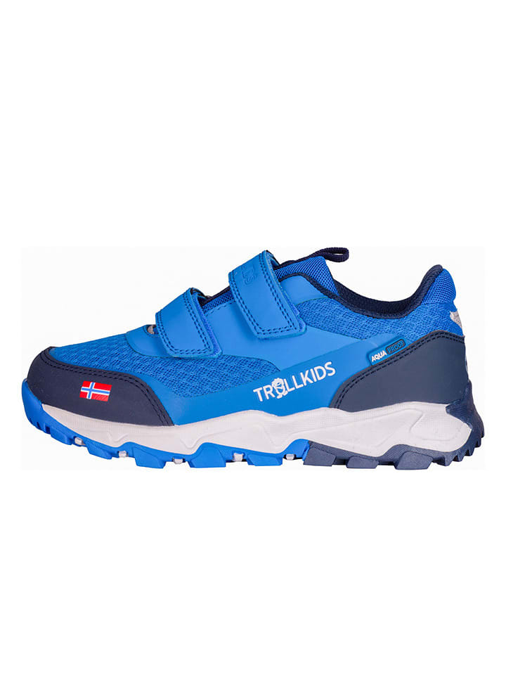 Trollkids Trekkingschuhe "Preikestolen" in Blau - 26