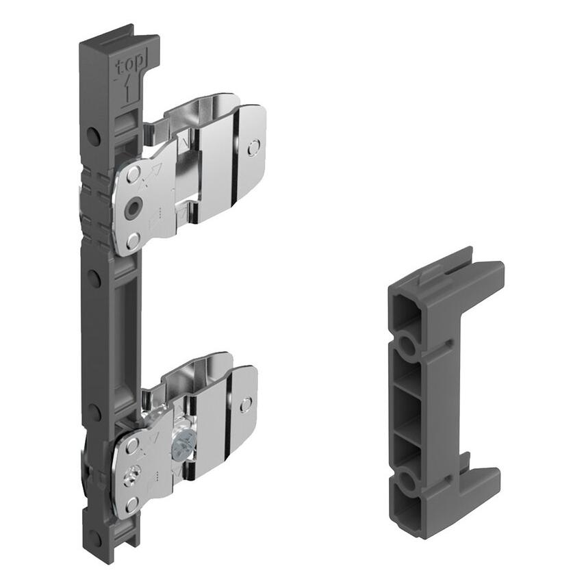 Hettich Frontbefestigung AvanTech YOU, Höhe 77/101/187/251 mm - Indust (1 Stk.) (9359507)