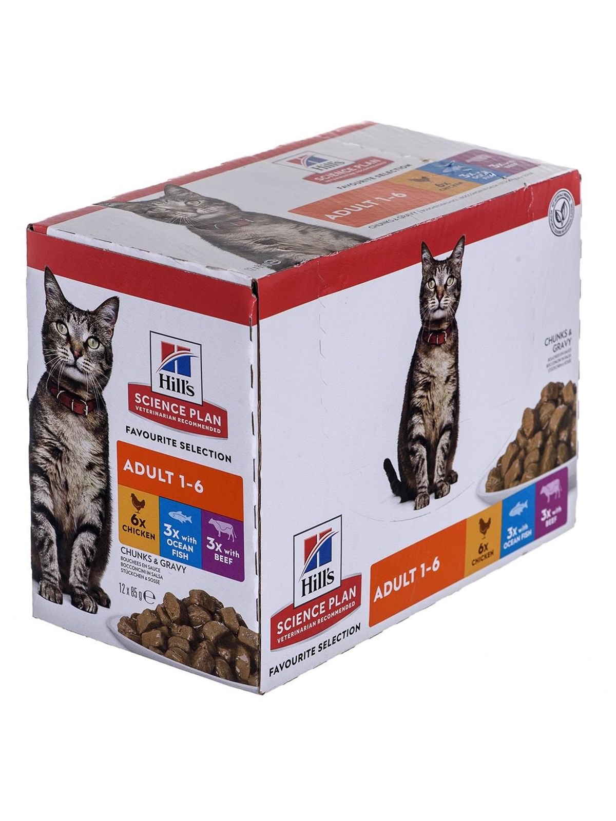 Hill's Feline Adult Multipack Classic 12x85g