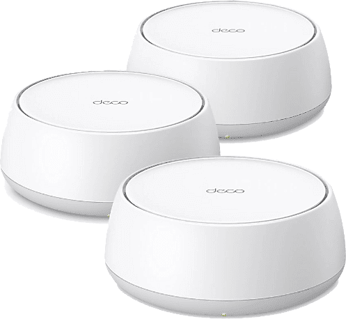 Sistema WiFi Mesh - TP-Link Deco BE25 (3 Pack), Wi-Fi 7 BE3600 de Doble Banda, 2 puertos 2.5Gbps, Protección HomeShield, Control Parental, MLO
