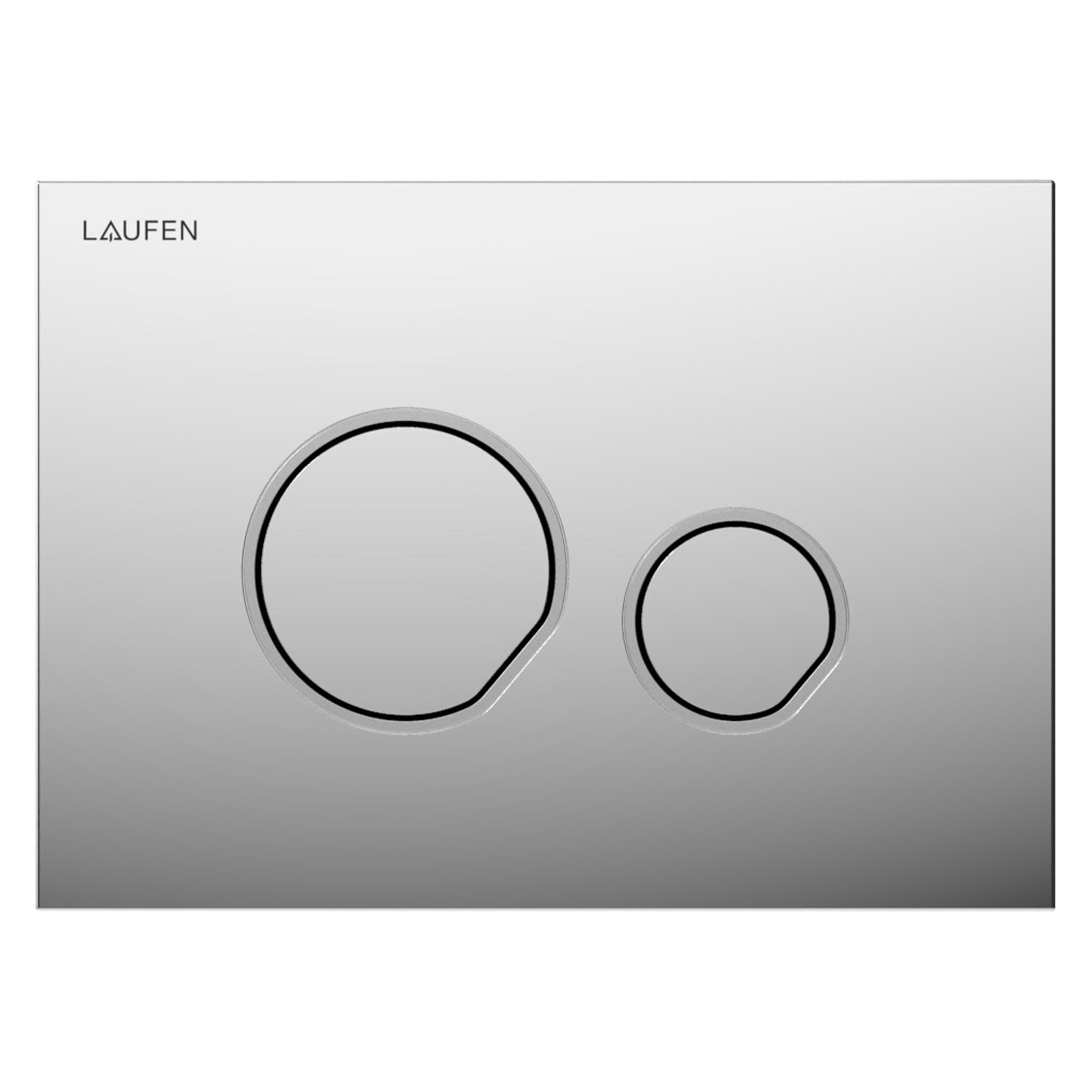 Laufen Lis tryk aw105 krom - betjeningsplade aw105 duoskyl (H9001050040001)