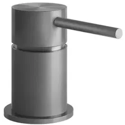 Gessi316 Flessa Einhebelmischer zur Tisch-Montage, für separaten Waschtisch Auslauf, 54005299, Farbe: Schwarz XL