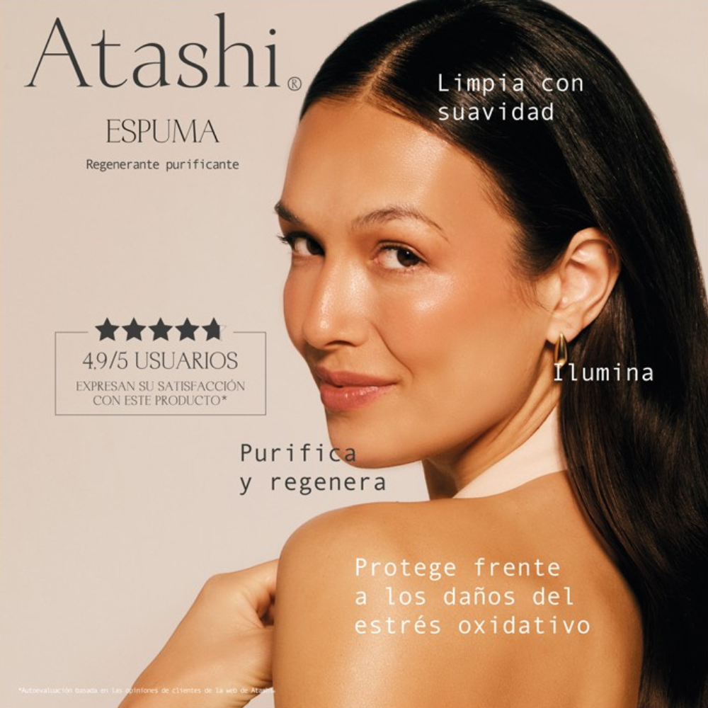 Atashi Cellular Antioxidant Skin Defense Antioxidant Cleansing Foam 150mL