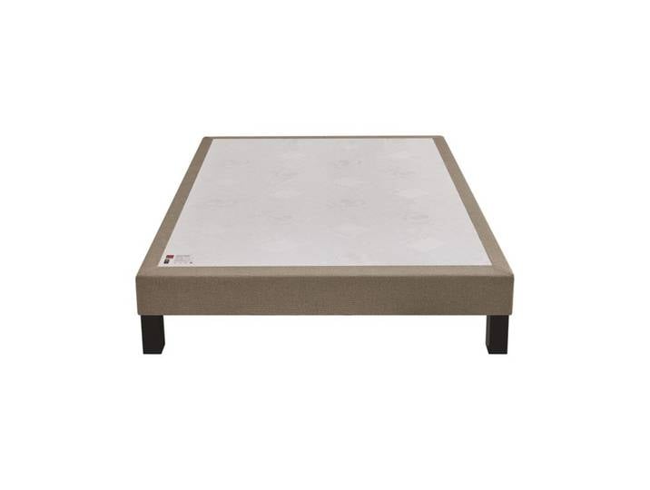 Sommier bronze 160x200 cm EPEDA BIEN-ETRE tissu