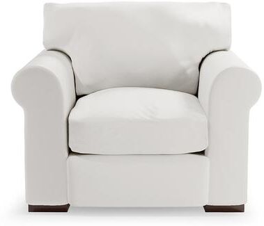 Cleo Upholstered Chair - Livesmart Performance Presley Pearl - Grandin Road