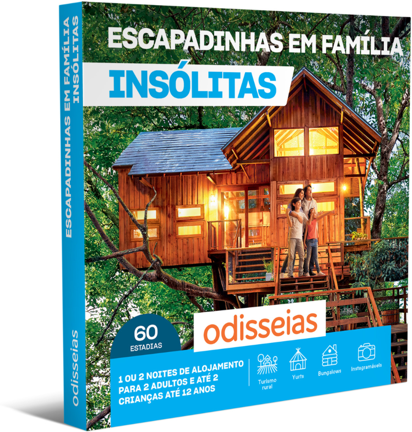 Escapadinhas em Família - Insólitas   60 Hotéis