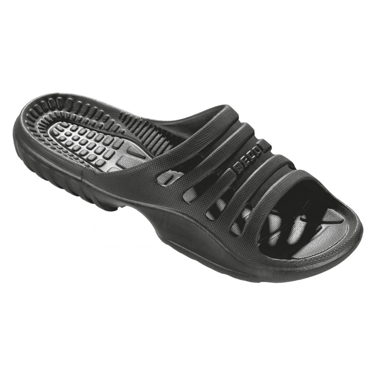 Beco Badepantolette Herren Standard | schwarz | 49 (49) (0/090653/0)