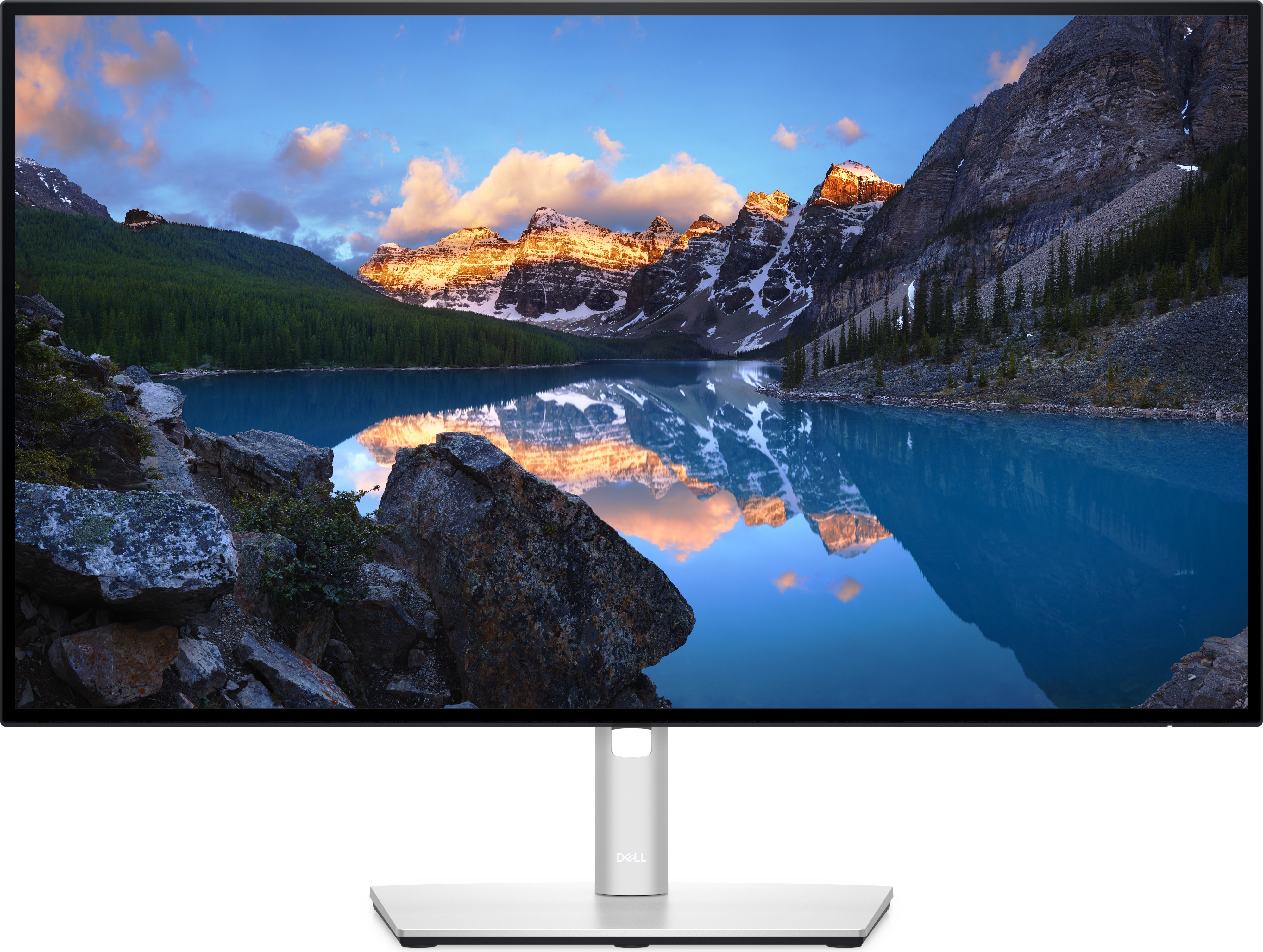 DELL UltraSharp 27 USB-C-Hub Monitor - U2722DE, 68,6 cm (27"), 2560 x 1440 Pixel, Quad HD, LCD, 8 ms, Silber