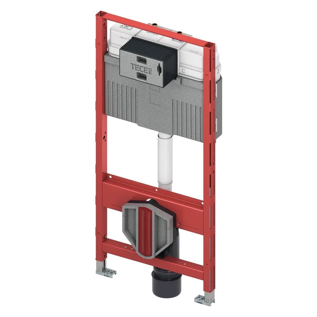 TECE TECEprofil WC-Modul mit Uni-Spülkasten, mit integrierter Hygienespülfunktion Warm- und Kaltwasser (9300104)