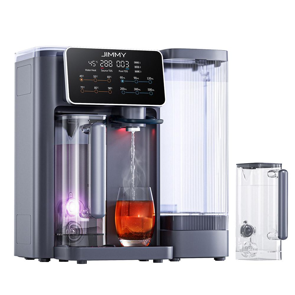 JIMMY R9 Wasserfilter, 7-Stufen Osmose, 3s Heißwasser, 5L Tank, UV, Touchdisplay, Kindersicherung