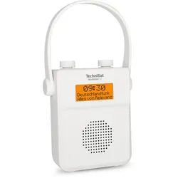 Bluetooth DAB+, FM Radio Tragbar Wasserfest IPX5  Digitradio 30 V2 (Weiß) 