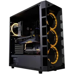 LC-Power Gaming 709B Solar System X (ATX, mATX, Mini-ITX), PC Gehäuse, Schwarz