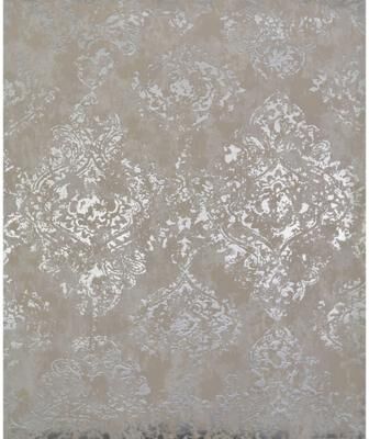 Antonina Vella Stargazer White & Silver Wallpaper