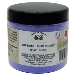 Ocres de France Kalktünche mit Pigmentzusatz Bleu dragee - 4 kg Eimer