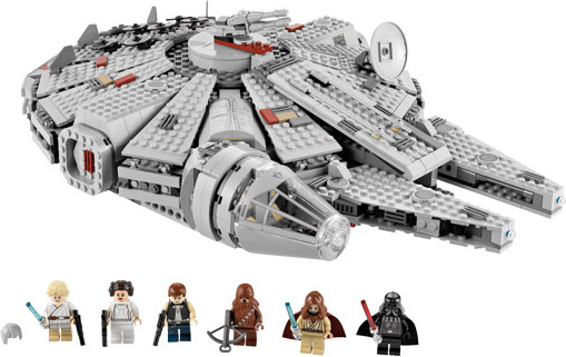 Lego 7965 Millennium Falcon Star Wars Raumschiff