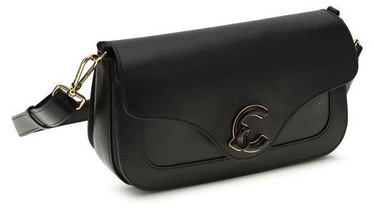 Coccinelle C-Me Medium Kalbsleder schwarz C-Verschluss