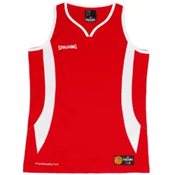 Spalding, Jungen, Sportshirt, Jam Tank Top (140), Rot