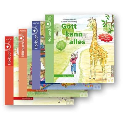 Gott kann alles-Hörbuchreihe im Set (4 Audio-CDs) - Katja Habicht, CD, 9783942258654