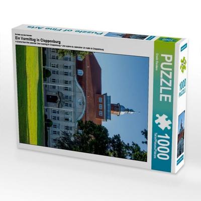 CALVENDO Puzzle Ein Motiv aus dem Kalender Ein Vormittag in Cloppenburg 1000 Teile Puzzle hoch | 1000 Teile Lege-Größe 64 × 48 cm Foto-Puzzle für