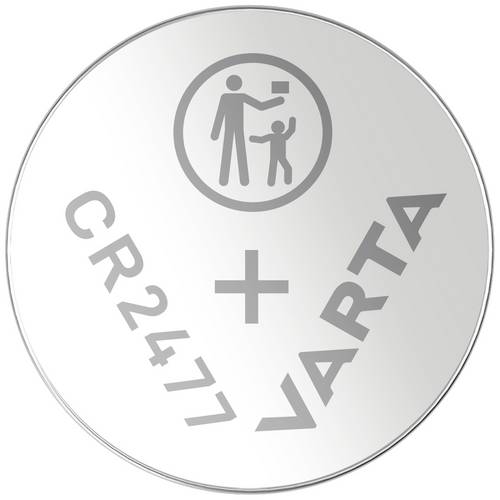 Varta Knopfzelle CR2477 3 V 1 St. 850 mAh Lithium LITHIUM Coin CR2477 Bli 1