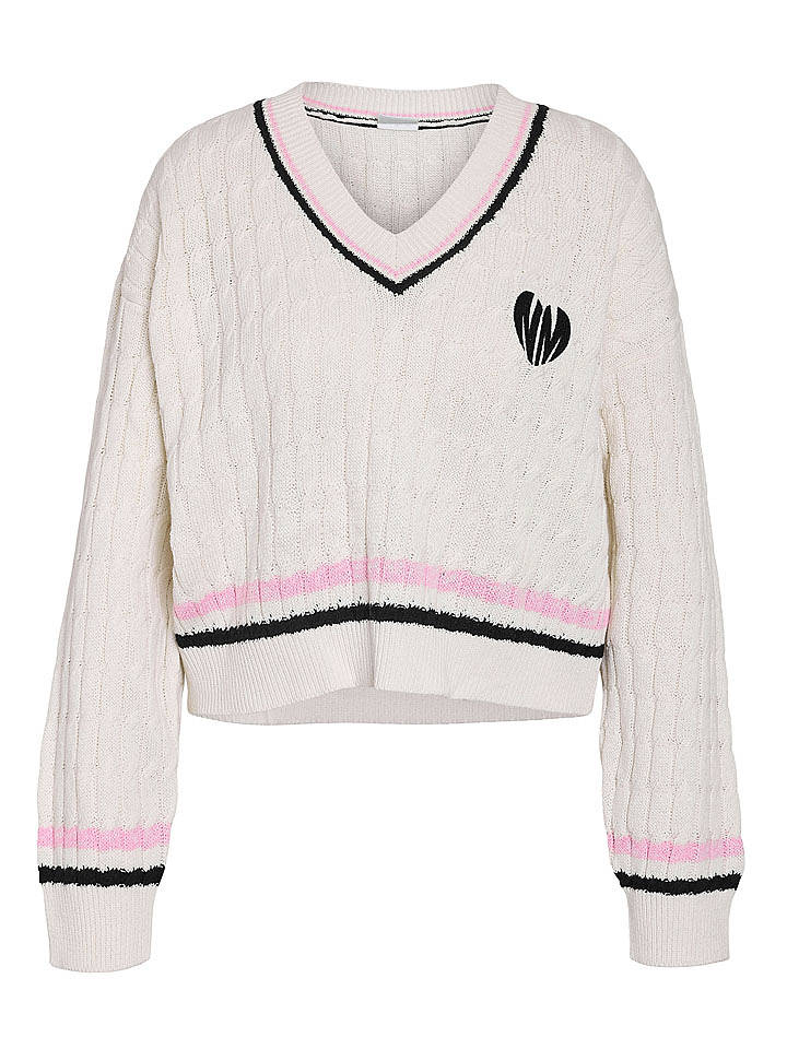 Noisy may Pullover "Maki" in Creme - XL
