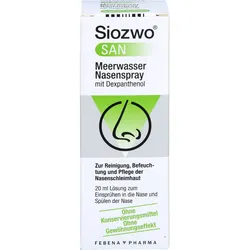 Siozwo San Meerwasser Nasenspray mit Dexpanthenol 20 ML