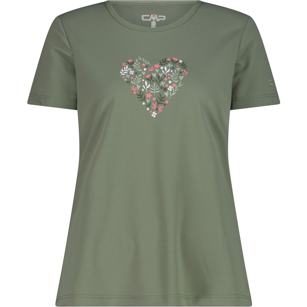 CMP Woman T-shirt avocado (F805) 34 38T6656-F805-34