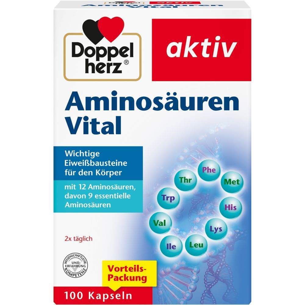 Doppelherz Aminosäuren Vital Kapseln 100 St